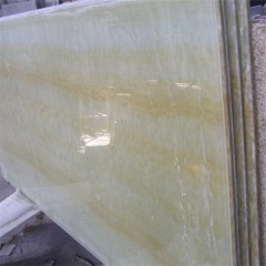 Glass composite onyx panels